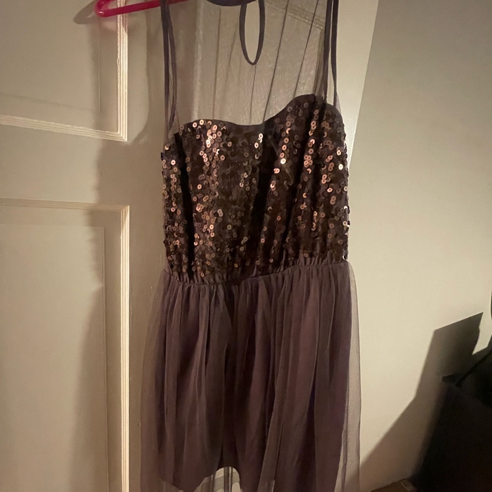 Lush Gray Mesh Garment